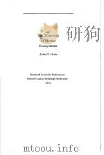 THE STRUCTURE OF MARINE ECOSYSTEMS     PDF电子版封面  0632005017  JOHN H.STEELE 