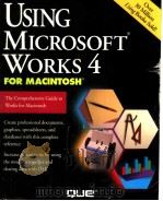 USING MICROSOFT WORKSR 4 FOR MACINTOSH（ PDF版）