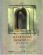 ACCOUNTING PRINCIPLES WITH WORKING PAPERS FIFTH EDITION VOLUME 1 CHAPTERS 1-14（1992 PDF版）