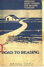 ROAD TO READING AMERICAN SHORT STORIES FOR READING PLEASURE（ PDF版）