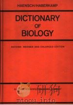 DICTIONARY OF BIOLOGY     PDF电子版封面     