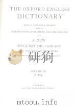 THE OXFORD ENGLISH DICTIONARY  VOLUME 7 N-POY     PDF电子版封面     