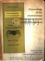PROCEEDINGS OF THE INTERNATIONAL SYMPOSIUM ON THE GENUS CHIONOECETES（ PDF版）
