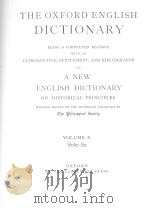 THE OXFORD ENGLISH DICTIONARY VOL.10 SOLE-SZ（ PDF版）