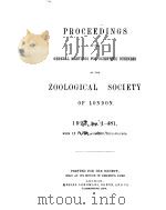 PROCEEDINGS OF THE GENERAL MEETINGS FOR SCIENTIFIC BUSINESS OF THE ZOOLOGICAL SOCIETY OF LONDON  192     PDF电子版封面     