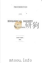 PROCEEDINGS OF THE ZOOLOGICAL SOCIETY OF LONDON  1856  PART 24     PDF电子版封面     