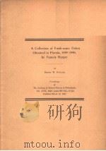 A COLLECTION OF FRESH-WATER FISHES OBTAINED IN FLORIDA 1939-1940，BY FRANCIS HARPER     PDF电子版封面    HENRY W.FOWLER 