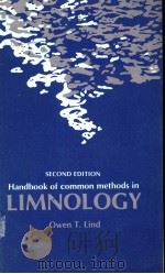 HANDBOOK OF COMMON METHODS IN LIMNOLOGY  SECOND EDITION     PDF电子版封面  0801630193  OWEN T.LIND 