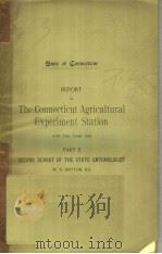 REPORT OF THE CONNECTICUT AGRICULTURAL EXPERIMENT STATION  1902     PDF电子版封面     