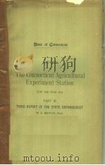 REPORT OF THE CONNECTICUT AGRICULTURAL EXPERIMENT STATION  1903     PDF电子版封面     