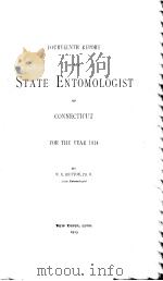 REPORT OF THE CONNECTICUT AGRICULTURAL EXPERIMENT STATION  1914     PDF电子版封面     