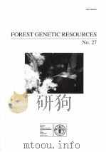 FOREST GENETIC RESOURCES NO.27   1998  PDF电子版封面     