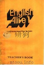 ENGLISH ALIVE 1 TEACHER‘S BOOK     PDF电子版封面     