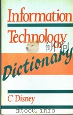 INFORMATION TECHNOLOGY DICTIONARY     PDF电子版封面  0273024949   