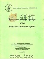 SYNOPSIS OF PRINCIPAL DISEASES OF THE BLUE CRAB，CALLINECTES SAPIDUS（1992 PDF版）