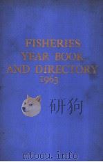 FISHERIES YEAR-BOOK AND DIRECTOR  1963（ PDF版）