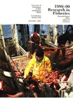 1989-90 RESEARCH IN FISHERIES     PDF电子版封面     