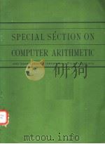 SPECIAL SECTION ON COMPUTER ARITHMETIC（ PDF版）