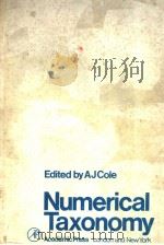 NUMERICAL TAXONOMY     PDF电子版封面    A.J.COLE 