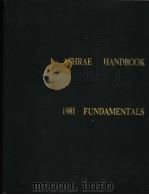 ASHRAE HANDBOOK 1981 FUNDAMENTALS     PDF电子版封面     
