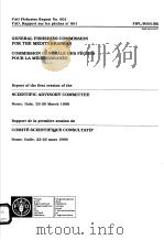 GENERAL FISHERIES COMMISSION FOR THE MEDITERRANEAN  FAO FISHERIES REPORT NO.601     PDF电子版封面  9250043201   