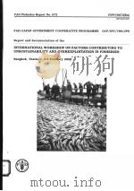 FAO/JAPAN GOVERNMENT COOPERATIVE PROGRAMME GCP/INT/788/JPN  FAO FISHERIES REPORT NO.672     PDF电子版封面  9251047715   