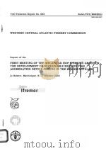 WESTERN CENTRAL ATLANTIC FISHERY COMMISSION  FAO FISHERIES REPORT NO.683     PDF电子版封面  9251048061   