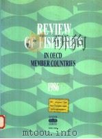 REVIEW OF FISHERIES IN OECD MEMBER COUNTRIES  1986     PDF电子版封面  9264130268   