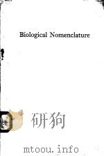 BIOLOGICAL NOMENCLATURE（ PDF版）