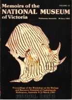MEMOIRS OF THE NATIONAL MUSEUM OF VICTORIA  VOLUME 44     PDF电子版封面    DOUGLAS M.STONE 