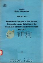 INTERANNUAL CHANGES IN SEA SURFACE TEMPERATURES AND SALINITIES OF THE CORAL AND TASMAN SEAS BETWEEN（ PDF版）