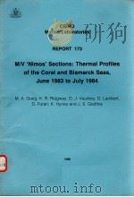 M/V‘NIMOS‘SECTIONS：THERMAL PROFILES OF THE CORAL AND BISMARCK SEAS，JONE 1983 TO JULY 1984 CSIRO MARI（ PDF版）