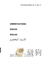 ABBREVIATIONS SIGLES SIGLAS  TERMINOLOGY BULLETIN NO.27.REV.2（ PDF版）