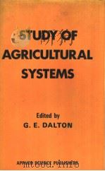 STUDY OF AGRICULTURAL SYSTEMS（ PDF版）
