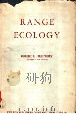 RANGE ECOLOGY     PDF电子版封面    ROBERT R.HUMPHREY 