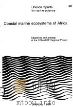 COASTAL MARINE ECOSYSTEMS OF AFRICA  UNESCO REPORTS IN MARINE SCIENCE  48     PDF电子版封面     