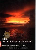CSIRO DIVISION OF OCEANOGRAPHY     PDF电子版封面     