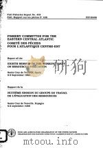 FAO FISHERIES REPORT NO.408  FISHERY COMMITTEE FOR THE EASTERN CENTRAL ATLANTIC     PDF电子版封面  9250028245   