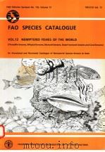 FAO FISHERIES SYNOPSIS NO.125 VOLUME 12  FAO SPECIES CATALOGUE  VOL.12:NEMIPTERID FISHES OF THE WORL（ PDF版）