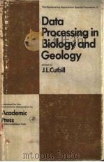 DATA PROCESSING IN BIOLOGY AND GEOLOGY     PDF电子版封面    J.L.CUTBILL 