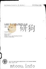 FAO FISHERIES CIRCULAR NO.755 REVISION 1  A SURVEY OF EXTERNAL ASSISTANCE TO THE FISHERIES SECTOR IN     PDF电子版封面     