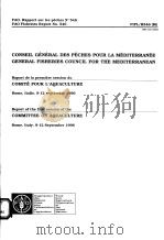 FAO FISHERIES REPORT NO.546  REPORT OF THE FIRST SESSION OF THE COMMITTEE ON AQUACULTURE     PDF电子版封面  9250039271   