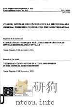 FAO FISHERIES REPORT NO.533  GENERAL FISHERIES COUNCIL FOR THE MEDITERRANEAN     PDF电子版封面  9250038283   