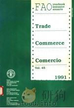 FAO YEARBOOK ANNUAIRE ANUARIO VOL.45  1991     PDF电子版封面     