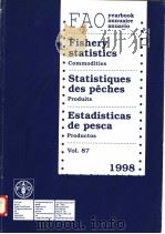 FAO YEARBOOK ANNUAIRE ANUARIO FISHERY STATISTICS COMMODITIES STATISTIQUES DES PECHES PRODUITS ESTADI（ PDF版）