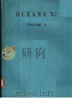 OCEANS‘87  VOLUME 2     PDF电子版封面     