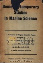 SOME CONTEMPORARY STUDIES IN MARINE SCIENCE（ PDF版）