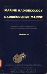 MARINE RADIOECOLOGY READIOECOLOGIE MARINE（ PDF版）