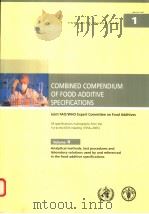 FAO JECFA MONOGRAPHS 1  COMBINED COMPENDIUM OF FOOD ADDITIVE SPECIFICATIONS  VOLUME 4（ PDF版）