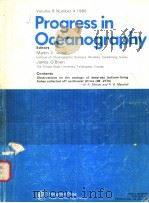 PROGRESS IN OCEANOGRAPHY  VOLUME 9 NUMBER 4 1980     PDF电子版封面  0080283837  MARTIN V.ANGEL  JAMES O’BRIEN 